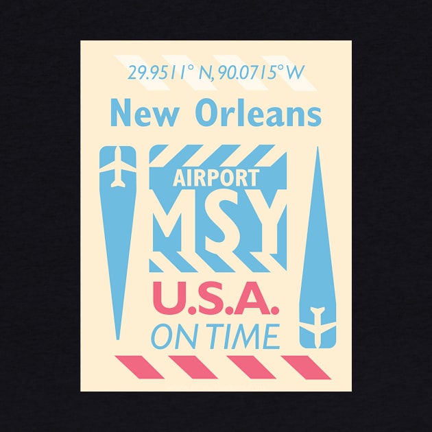 MSY New Orleans airport code design 270921 by Woohoo